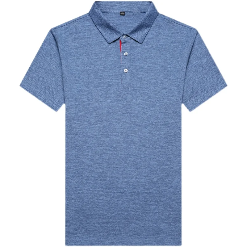 

Loldeal Men Short Sleeve Polo Shirts Fashion Comfortable Cotton Lapel Slim Sweatshirt