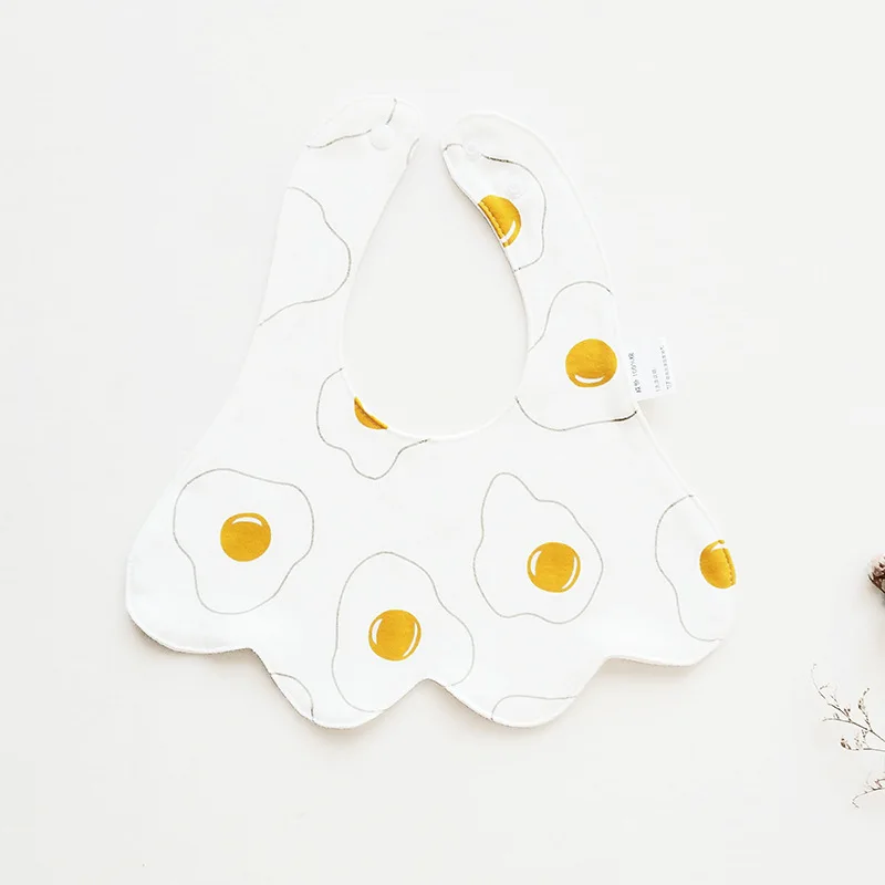 

Хлопковые нагрудники для новорожденных милые Мультяшные водонепроницаемые тканевые нагрудники для кормления детей дышащее Слюнявчики дл...