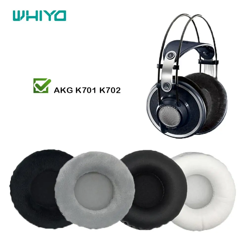 WHIYO 1 Pair of Ear Pads for AKG K 701 702 K701 K702 Headset Earpads Earmuff Cover Cushion Replacement Cups