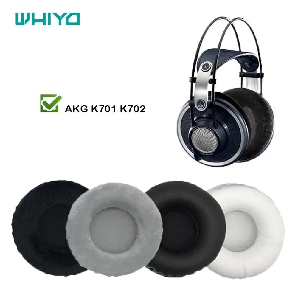 WHIYO 1 пара амбушюров для AKG K 701 702 K701 K702 гарнитура подушки наушников Чехлы подушек