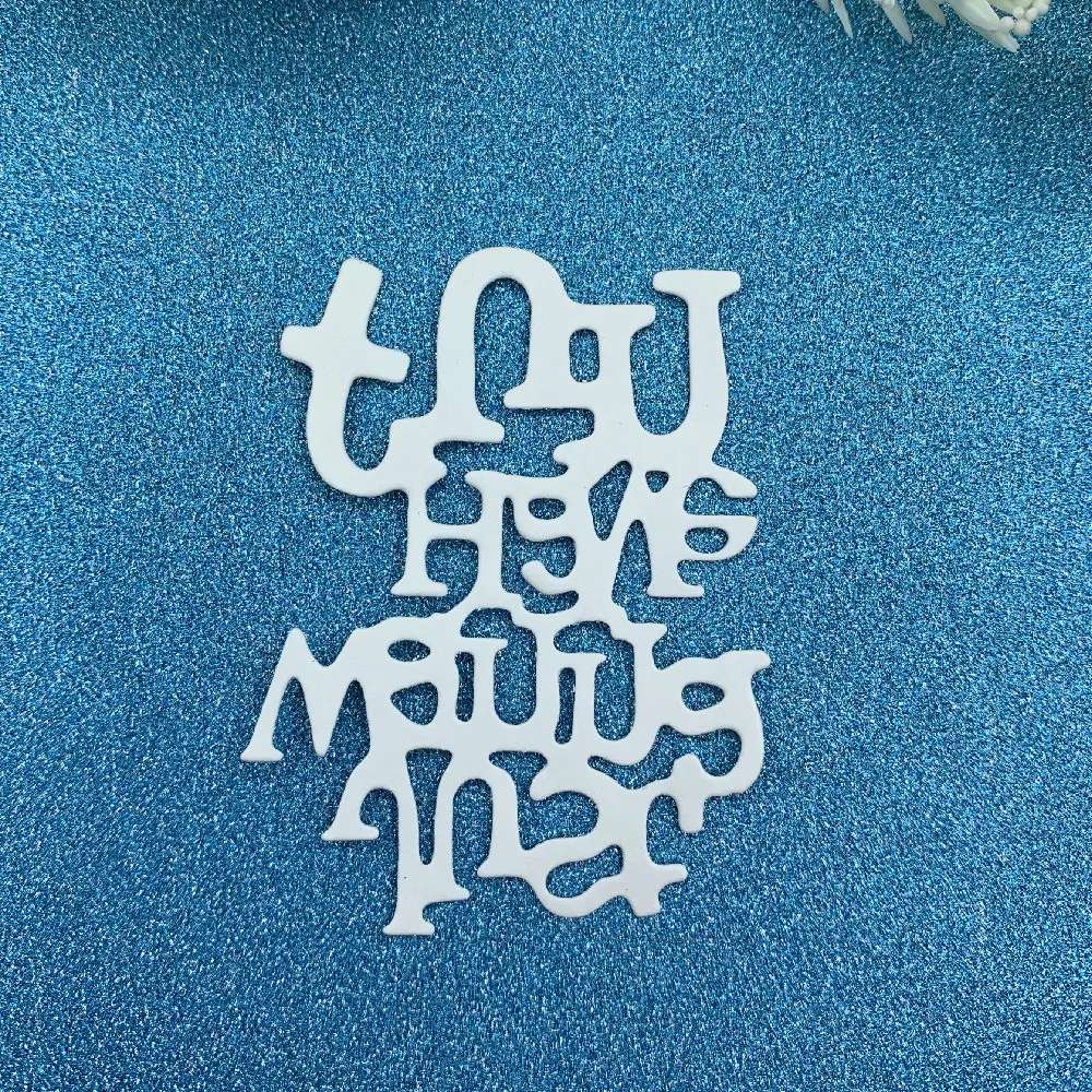 

Flower Cutting Dies DIY Embossing Dies Cutter Craft Paper Card Scrapbooking Making Cut Die Mold