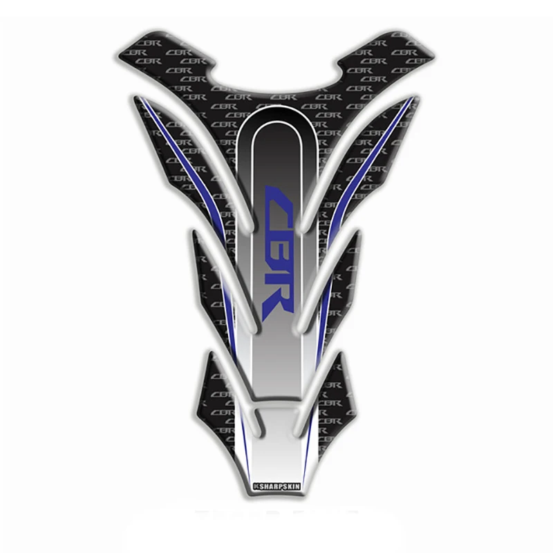 

For Honda CBR cbr CB R Stickers Decal Tank Pad Protector 3D Motorcycle Reflective With Logo Decals High Quality Accessories