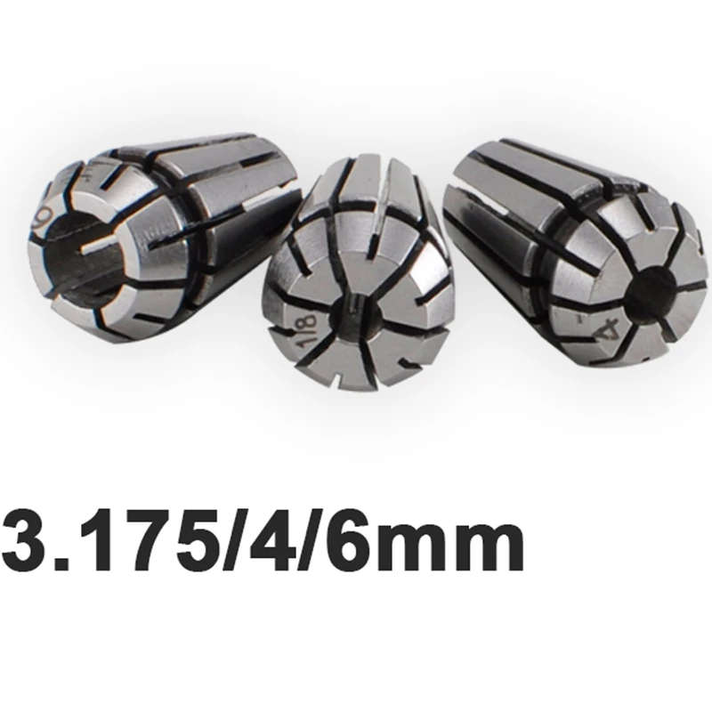 New Cnc Spindle 500W Air Cooled Spindle Motor Er11 Collet Dc 0-100V Router 52Mm for Drilling Milling Machine Tools