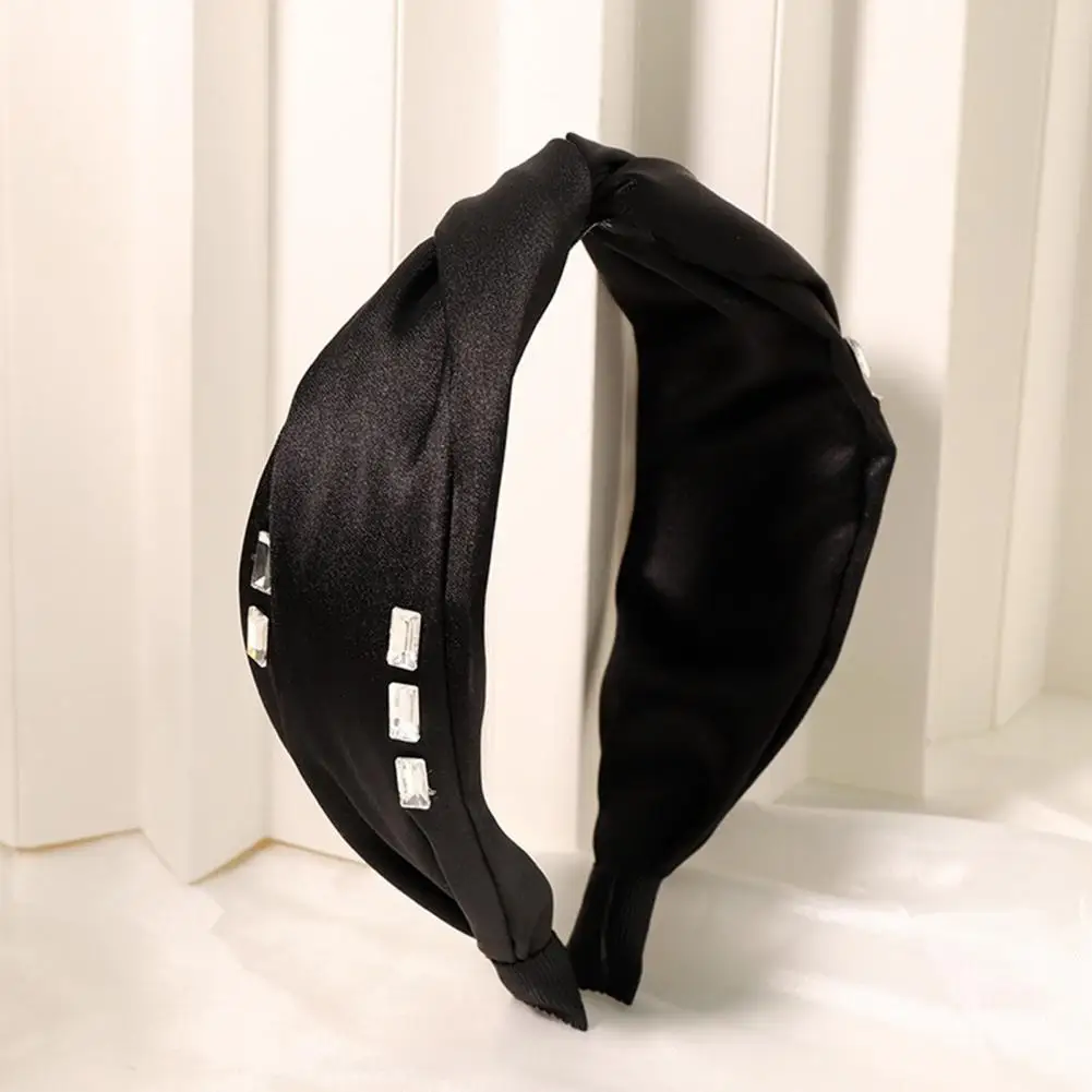 

Popular Women Hairband Solid Color Headdress Elasticity Pure Color Hair Band Women Headband Women Hairband