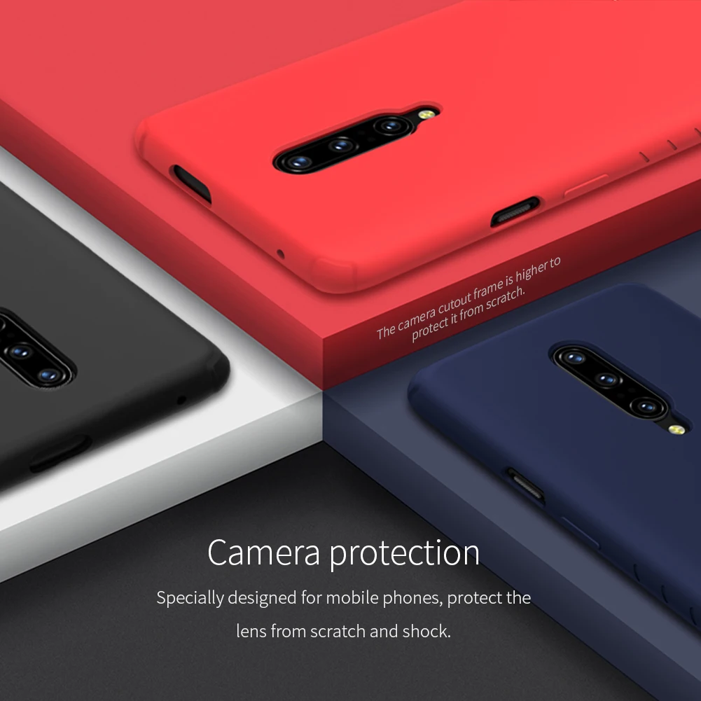 Nillkin TPU чехол для OnePlus 7 Pro силиконовая гладкая защитная задняя крышка мягкие