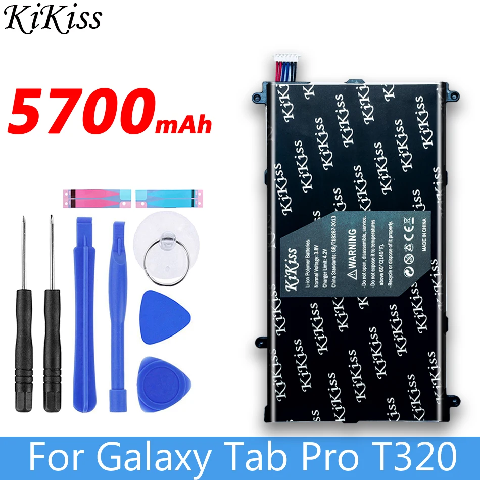 KiKiss для планшета Samsung Galaxy Tab Pro 8 4 дюйма SM T325 T320 T321 аккумулятор T4800E T4800U 5700 мАч замена