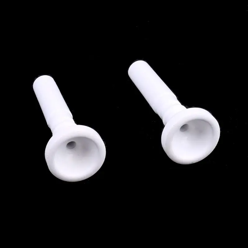 

2pcs Black/White Plastic Trumpet Mouthpiece for trumpet Accessories