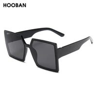 hooban classic oversized women sunglasses fashion big square sun glasses female luxury ladies eyeglasses shade uv400