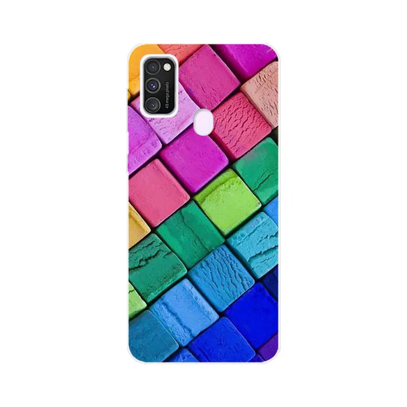 Чехол для Samsung M31 чехол телефона M30S силиконовая Мягкая задняя крышка из ТПУ Galaxy M315F