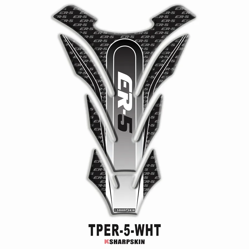 Мотоциклетная 3D наклейка на топливный бак защитная декоративная для KAWASAKI ER-5 er5