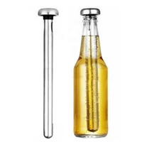 1pcs stainless steel beer chiller stick beer chiller stick portable beverage cooling ice cooler beer kitchen tools