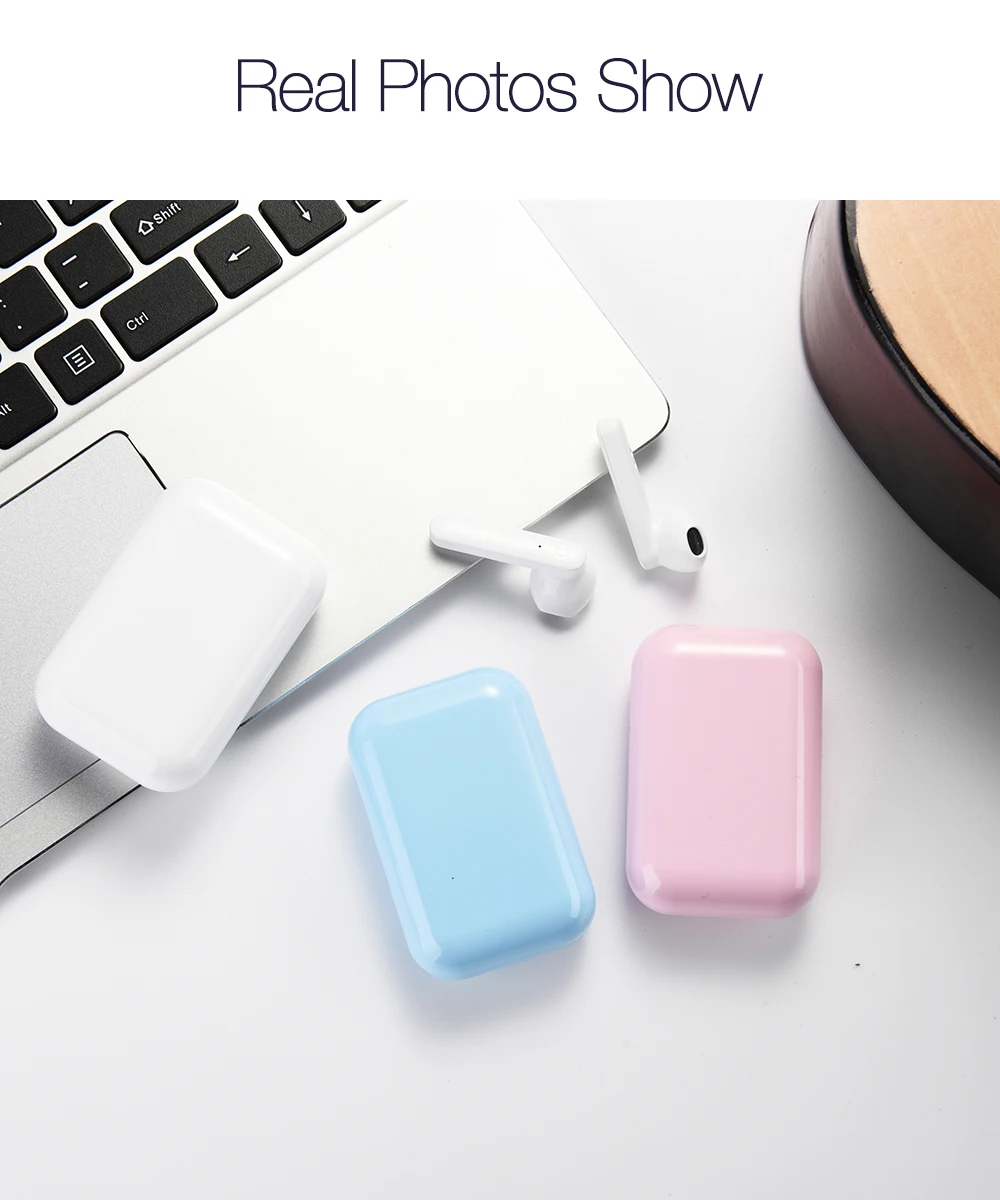 TWS наушники Bluetooth 5 0 беспроводные гарнитуры в ухо HD микрофон Голосовое управление