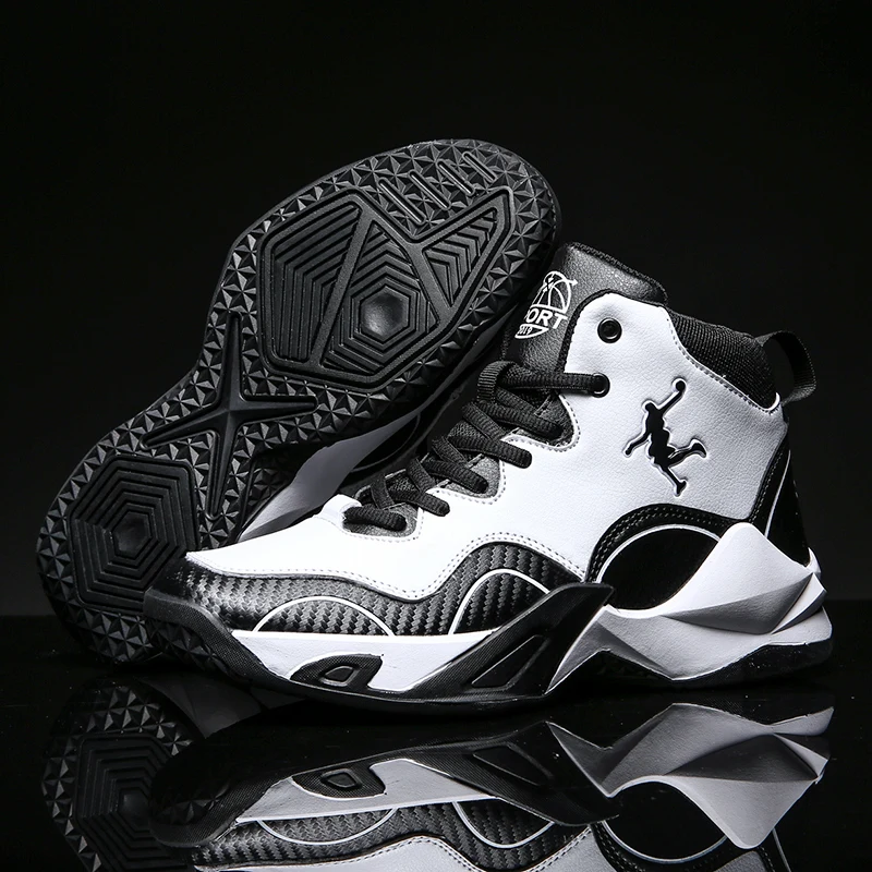 Мужская Баскетбольная обувь ботильоны дышащие мужские кроссовки для тренировок