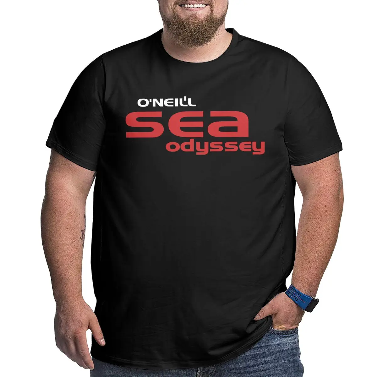 

ONeil Seaodyssey Red Logo Best Seller Oversized T Shirt Men's High Quality New Design Men T Shirts O-neck