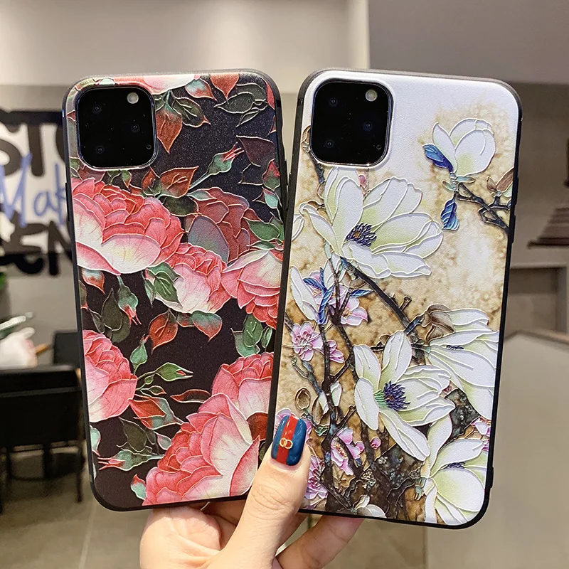 Мягкий чехол из ТПУ для iPhone 11 12 Mini Pro Max SE 2020 XR XS 8 7 6s 6 Plus | Мобильные телефоны и