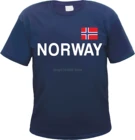 Футболка с флагом Норвегии-Темный-с принтом флага-S 3XL-норвежская Норге Осло