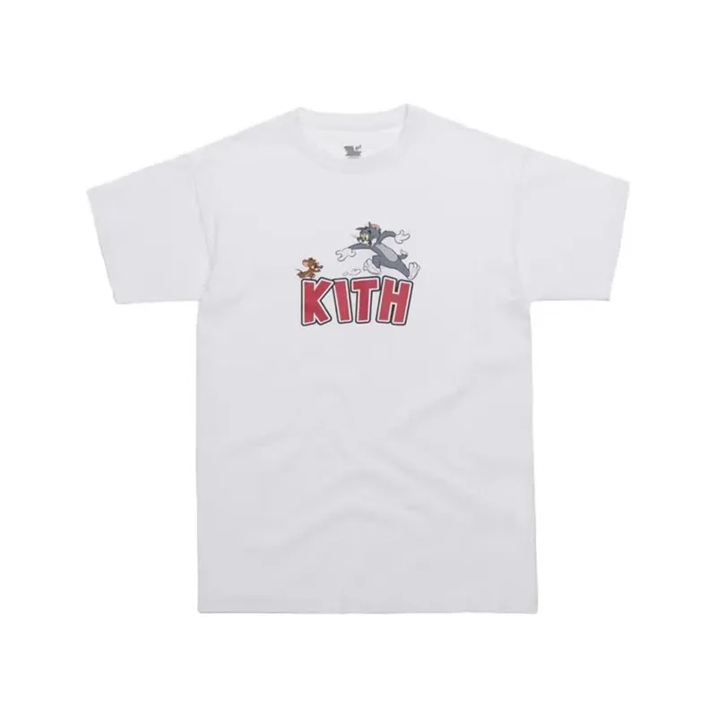 Kith футболка 2019SS Новые мужские и женские Футболки Tom Jerry лучшее качество хлопок Повседневная футболка Kith Astor модная уличная футболка