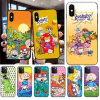 chuckie finster reptar soft phone case for iphone 6 6s 7 8 plus xr x xs xsmax 11 12 pro mini max