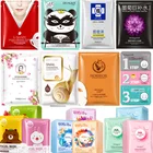 15 шт. Смешанная маска для лица BIOAQUA, маска для лица с мультяшными и растительными фруктами, глубокая Питательная, увлажняющая красота кожи, необходимый уход за лицом