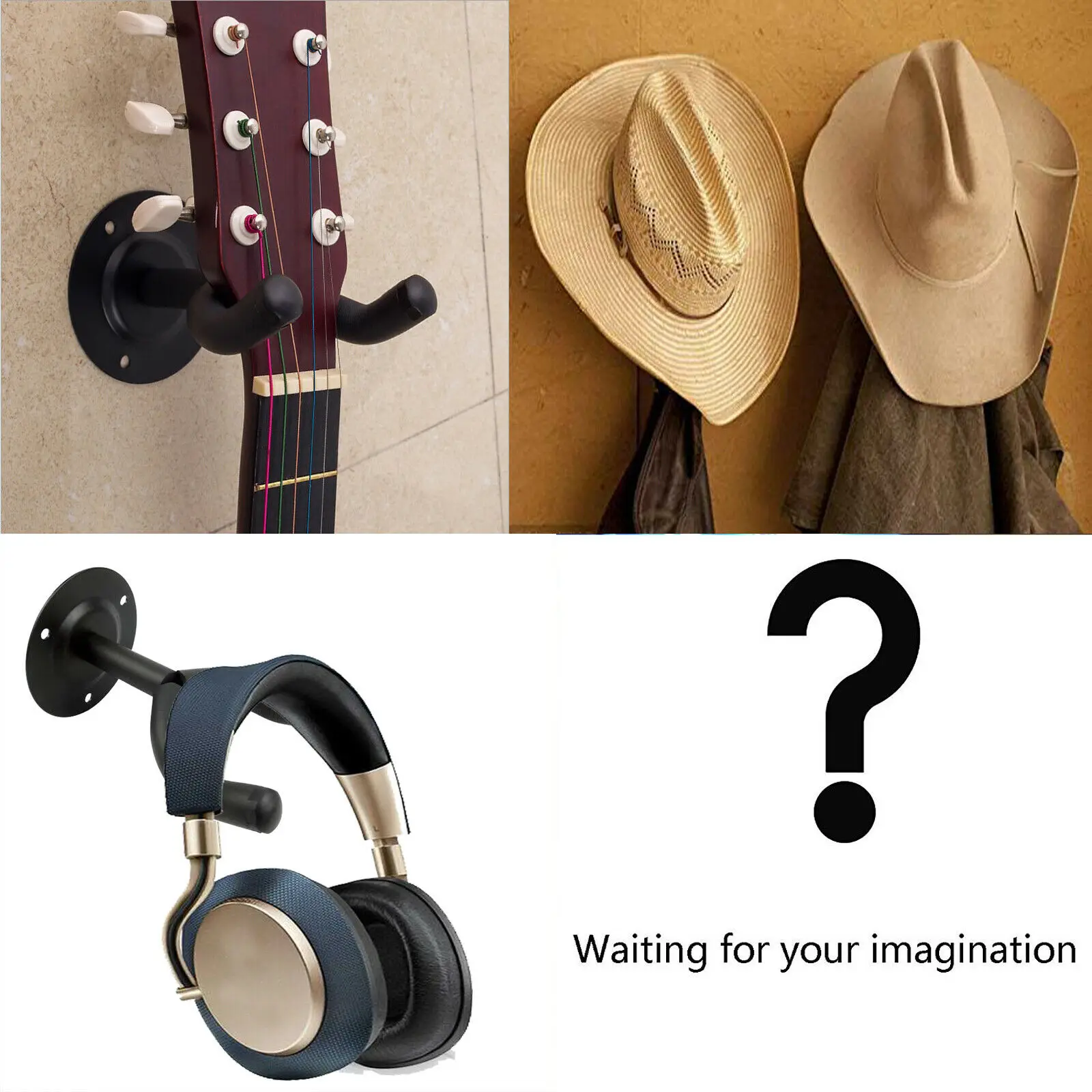 Multi-function Wall Mount Rack Black/Snowboard/Skateboard/Ski | Дом и сад