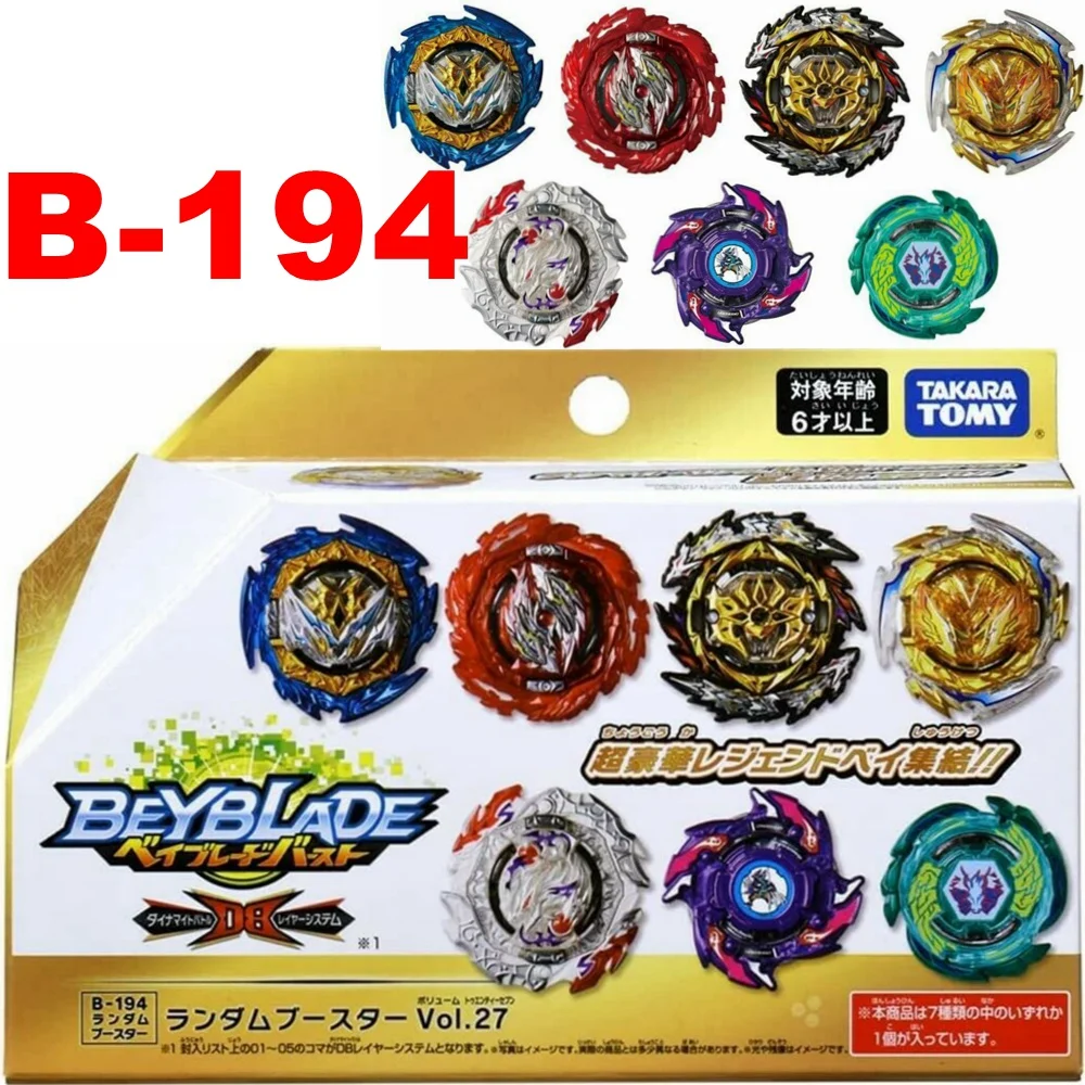 

Оригинальный Takara Tomy Beyblade Burst DB B-194 случайный бустер Vol.