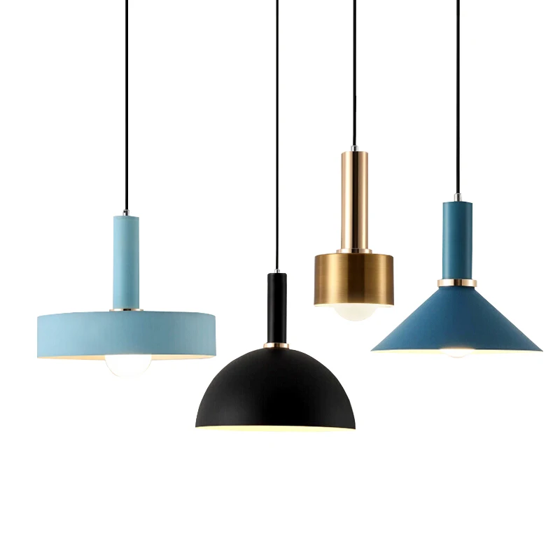 Северная Европа светодиодный подвесной светильник Минималистский Макарон