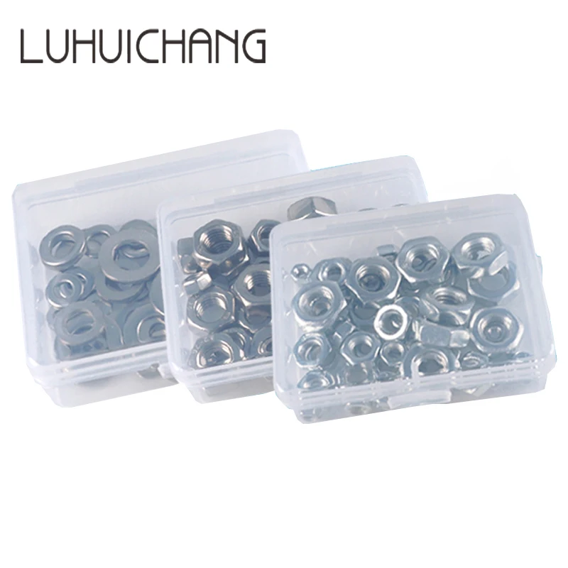 Luchang 50 шт шестигранные гайки шайбы нейлоновый ЗАМОК нить костюм плоская машина