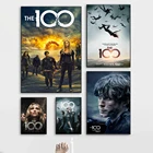 Картина по мотивам фильма сезон 100, ТВ-сериал, Картина на холсте, домашний декор для спальни, гостиной, дивана, Настенный декор, картина, качественный плакат