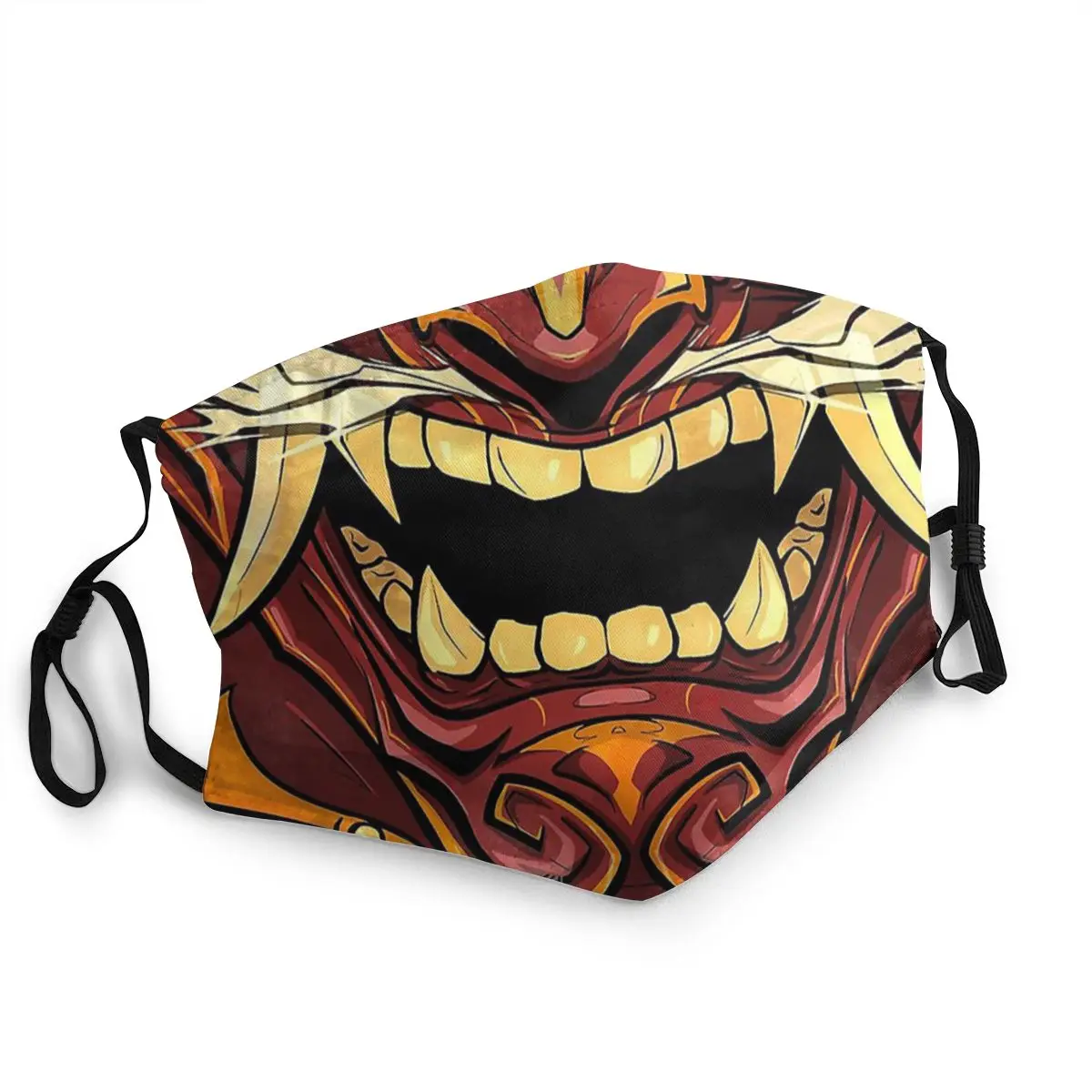 Пылезащитная маска унисекс для рта мужская po Oni Япония самурайский демон