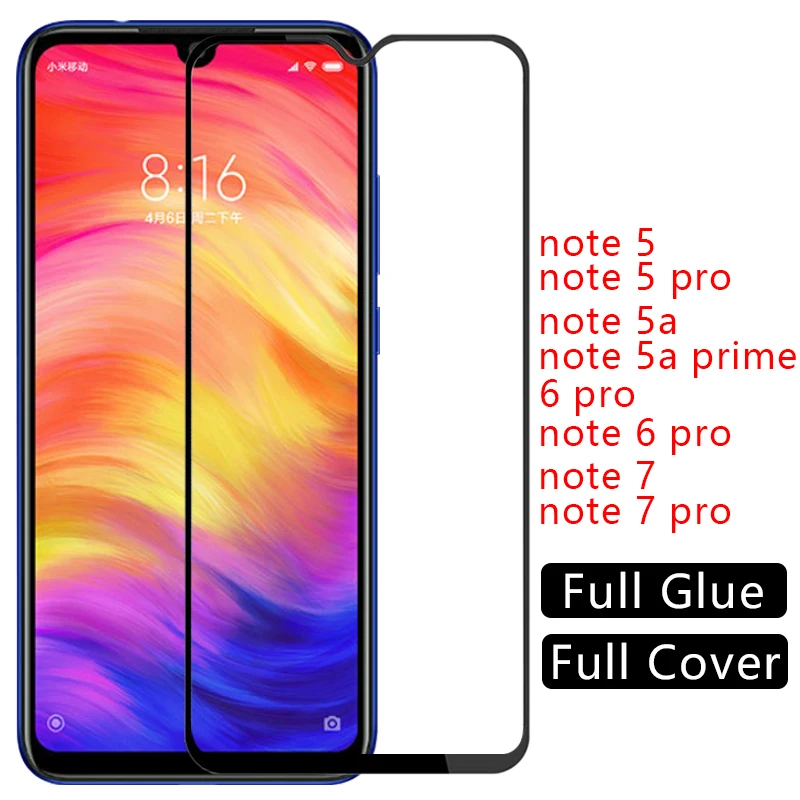 Чехол для redmi note 5 6 7 pro 5a prime чехол из закаленного стекла Защита экрана xiaomi readmi not 7pro