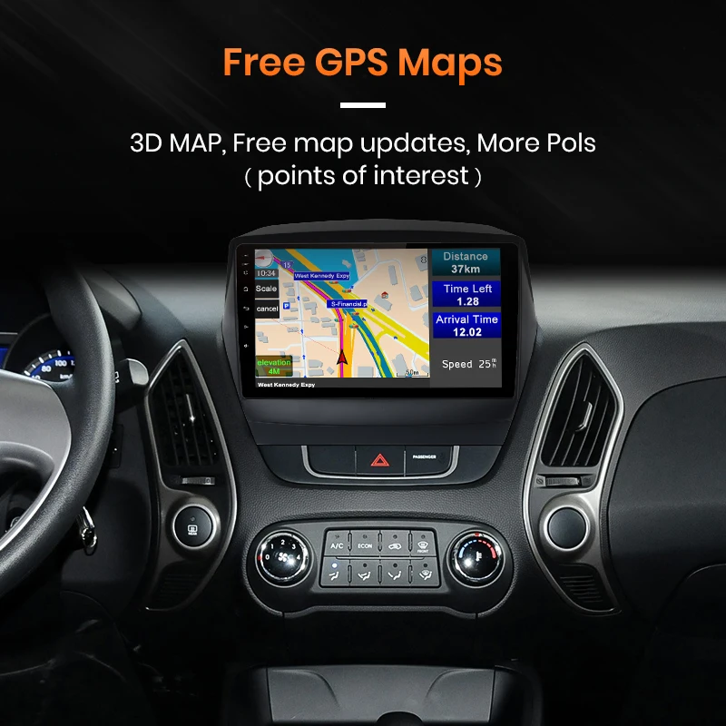 AWESAFE PX9 для Hyundai IX35 1 2 Tucson LM 2011-2014 Автомобильный мультимедийный видеоплеер GPS No din