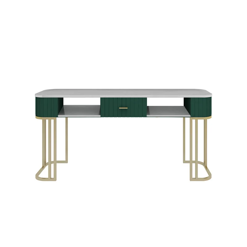 

Nordic marble nail table and chair set modern simple nail table single double nail table nail frame hanging rack organizer