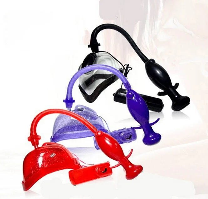 Горячая киска насос с вибратором влагалище клитор присоска женские секс товары