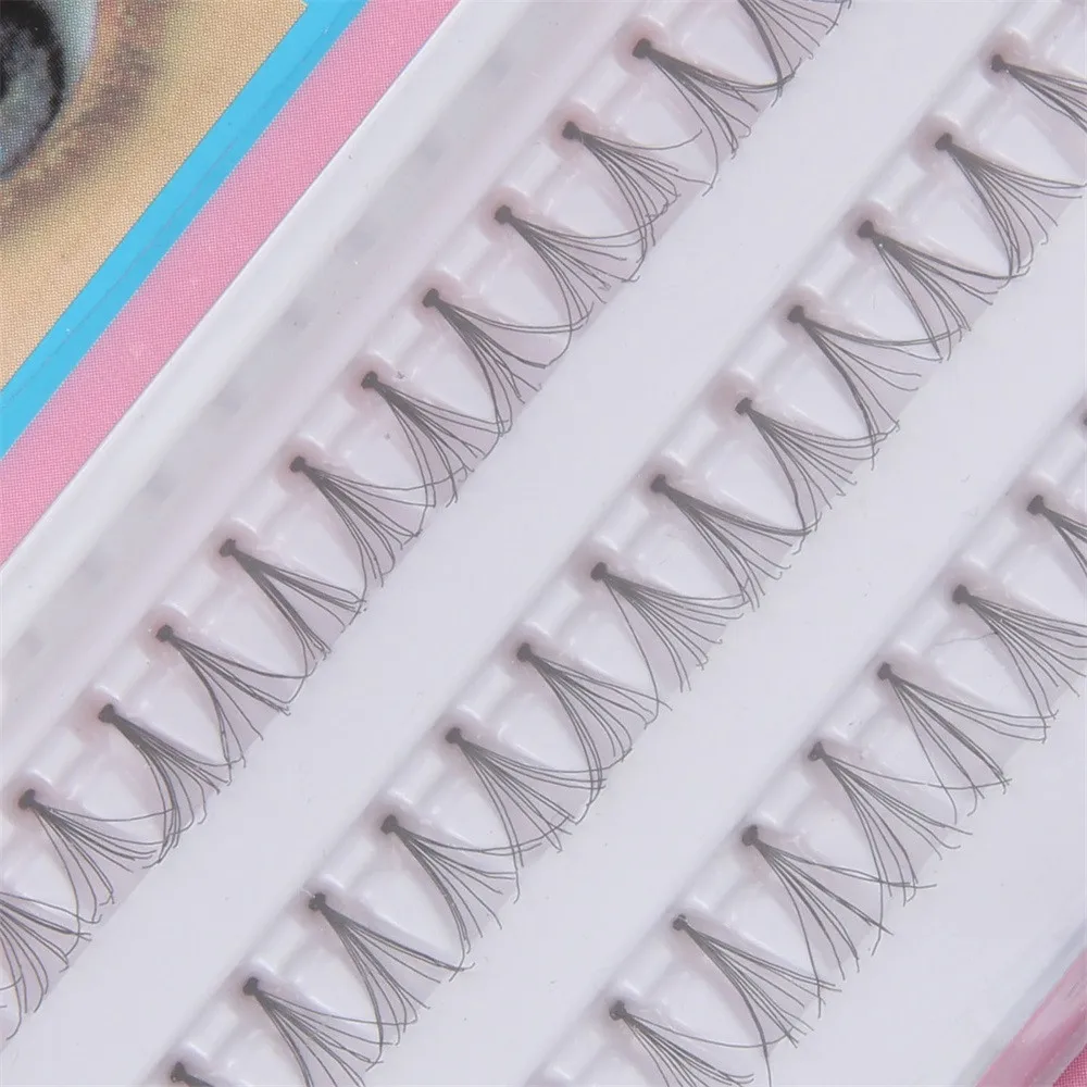 Роскошные накладные ресницы искусственные для макияжа ручной работы 60 подставок