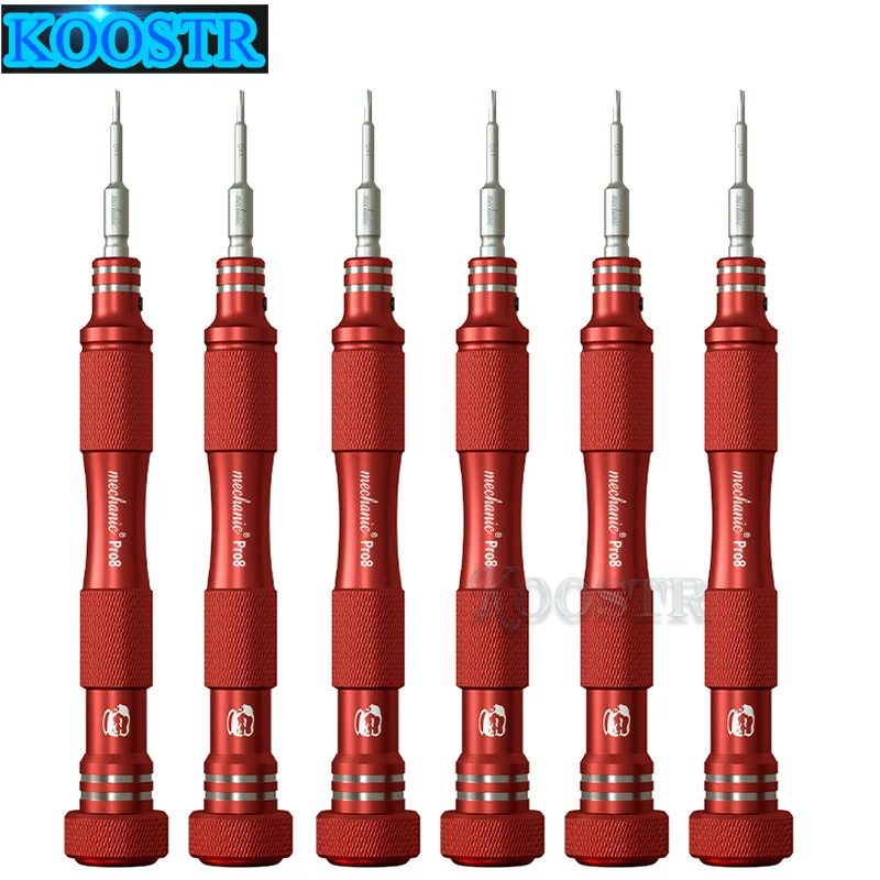 

Магнитные биты для прецизионной отвертки MECHANIC Pro8 P2 0,8 Pentalobe 0,6 Y-Type 1,2 1,5 2,5 Phillips T2, инструменты для разборки и ремонта