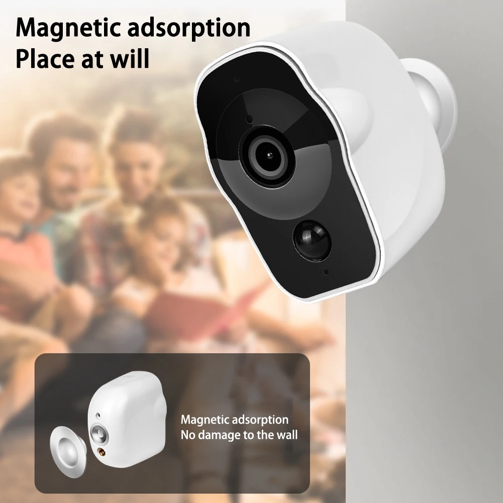 

HD1080P Беспроводная ip-камера, водонепроницаемая, интеллектуальная, автоматическое слежение за человеком, дом, безопасность, видеонаблюдение, ...