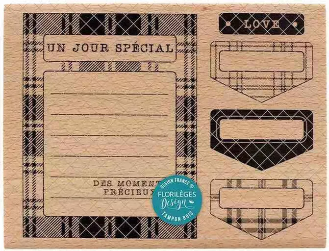 10x13cm Французские прозрачные штампы для скрапбукинга/изготовления открыток/детские рождественские украшения - Цвет: 10x13cm