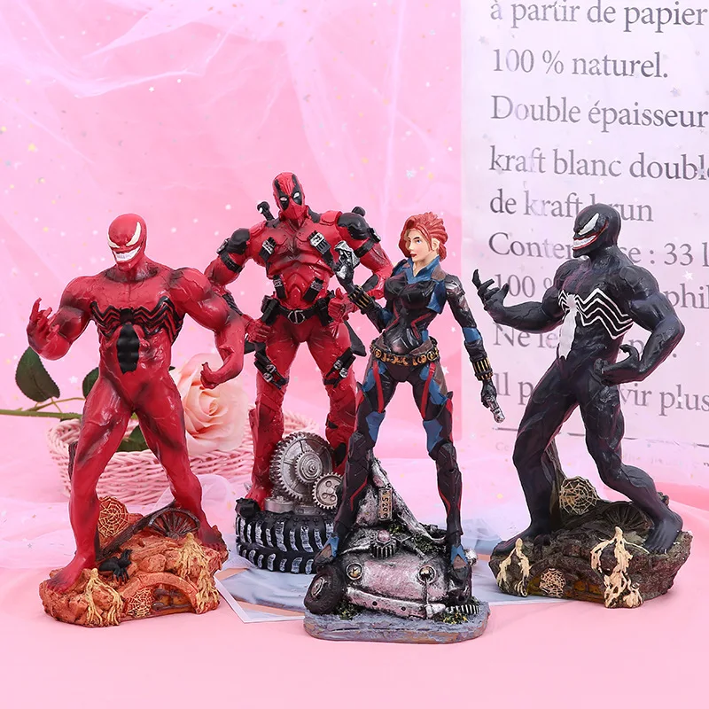 Горячие игрушки Marvel Мстители супер герой Человек паук Фигурки ПВХ человек