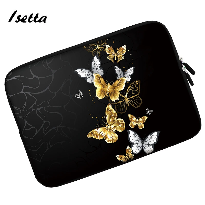 Butterfly -7 Бабочка 15,6 дюймов ноутбук рукав водонепроницаемый дорожный портфель бизнес мульти размер Lapto p сумка ноутбук чехол для Macbook Air Pro - Цвет: Butterfly -7