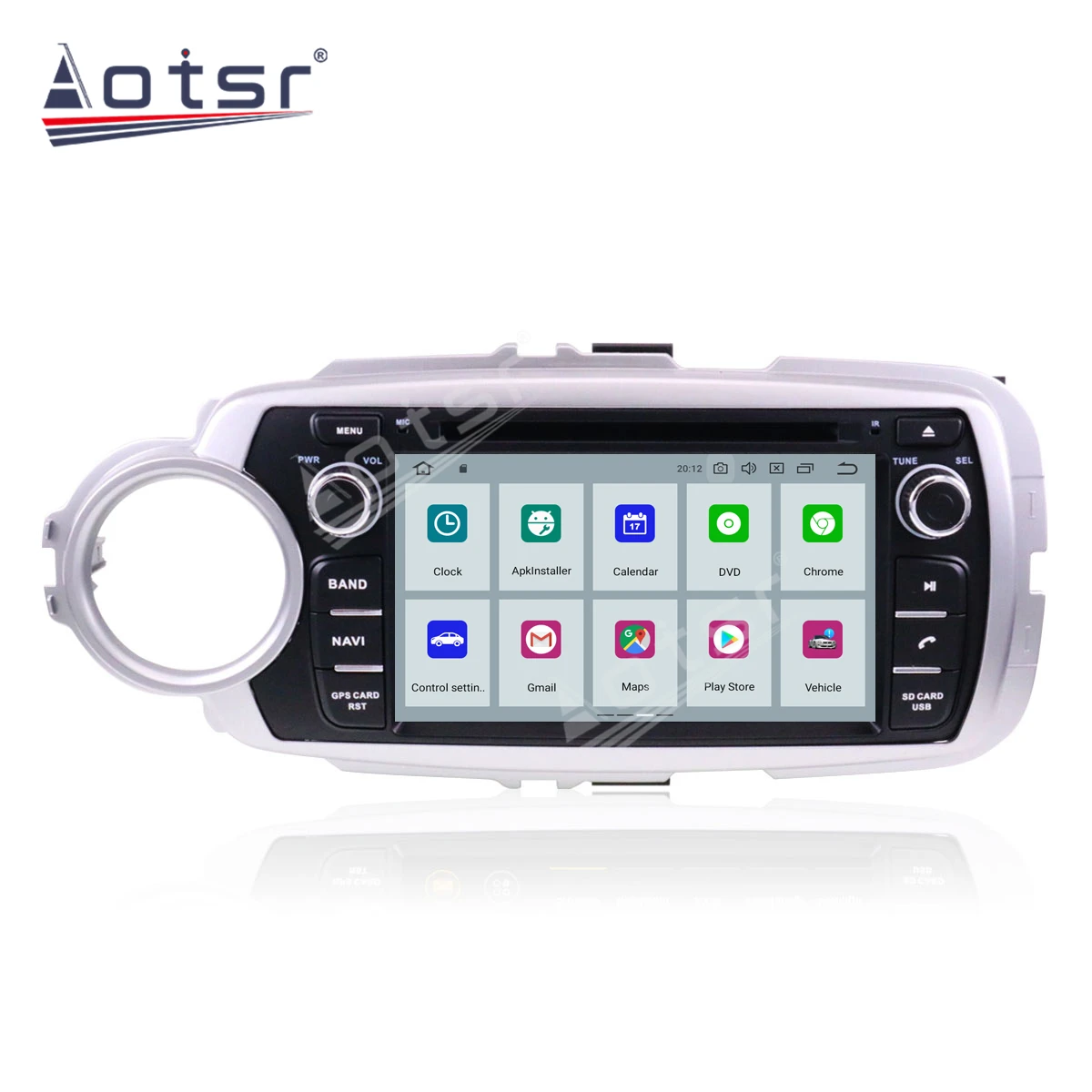 Автомобильный плеер PX5/PX6 Android 10 GPS-навигация для TOYOTA Yaris 2012-2015 автомобильный