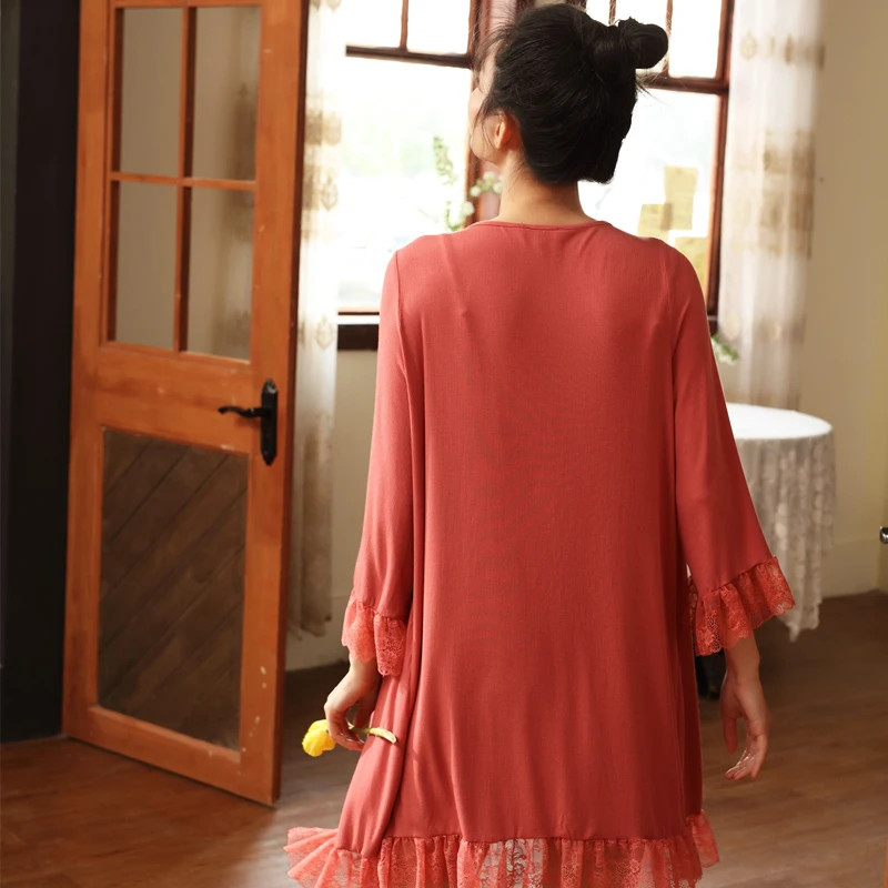 Комплект из 2 предметов кимоно халат сексуальный комфортный модал кружево