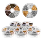 1 комплект аксессуаров, Набор для изготовления ювелирных изделий, смешанные винтовые заколки для глаз, застежки на крючках, соединитель для DIY, Набор для создания украшений, принадлежности