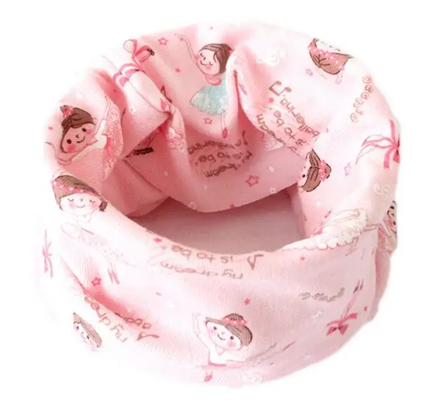 pink girl LIHFSI/Новинка года, весенне-осенний Детский шарф 40*20 см, детский хлопковый шарф для девочек и мальчиков, круглый шарф детский воротник, детский шейный шарф - Цвет: pink girl