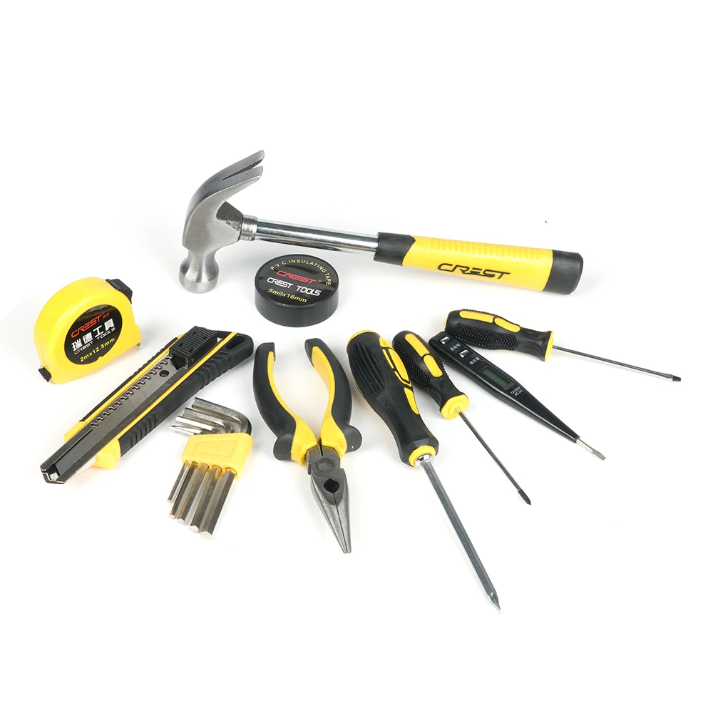 16 шт. Ремонт бытовой набор ручных инструментов Отвертка Ножи кусачки с Пластик