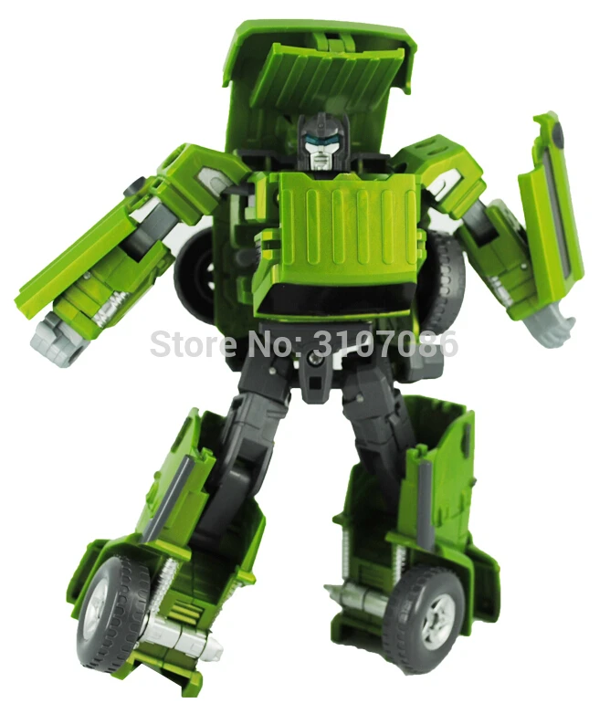WJ Transformation TW Justice Throttlebot Team Glodbug Chase Rollbar Wideload Freeway Searchlight 6 в 1 фигурка робота