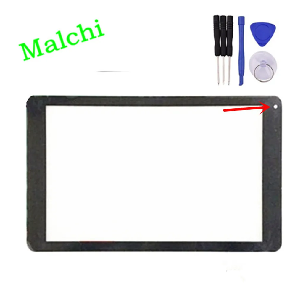 Стеклянная сенсорная панель для планшета 10 1 3G 4G 1027 OVERMAX QUALCORE 1026|ЖК-экраны и панели