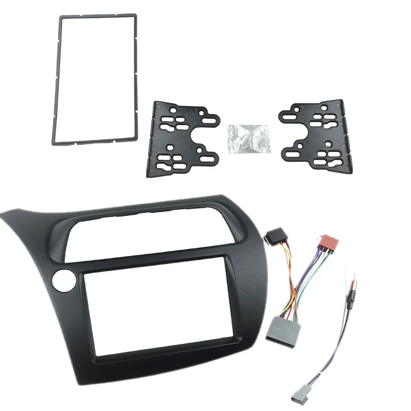 Для Honda Civic двойной Din фасции Радио Dvd стерео Cd панель установка приборной панели