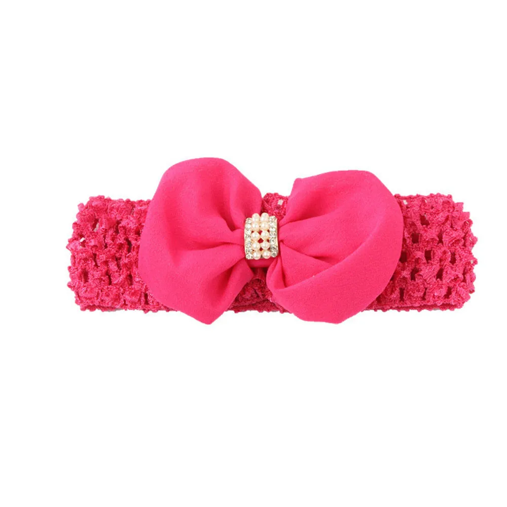 Baby Girl Headbands Flower Photography Props Headband Bows Hair Accessories Haarband Diademas Para Bebe 2019 | Детская одежда и
