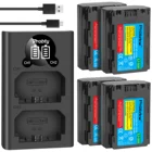 Аккумулятор NPFZ100 NP FZ100 + зарядное устройство с двойным USB-портом и светодиодным индикатором, 2600 мАч, NP-FZ100, для Sony NP-FZ100, BC-QZ1, Sony a9, a7R III, a7 III, ILCE-9