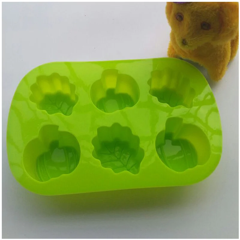 Силиконовые формы для Хэллоуина Осенние декоративные лосьоны мыло тыква листик